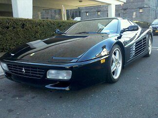 1992 ferrari 512tr black on black