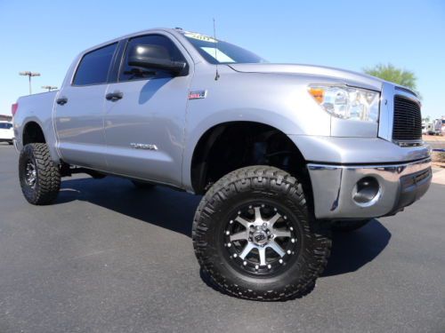 2011 toyota tundra 5.7 liter crew cab max 4x4 used lifted off road truck~nice!!