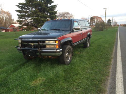 1990 chevrolet k3500 silverado standard cab pickup 2-door 7.4l