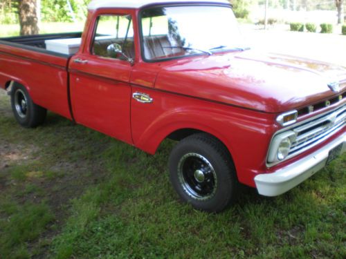 1966 FORD F 100 PICK UP TRUCK 8 FT BED, image 3