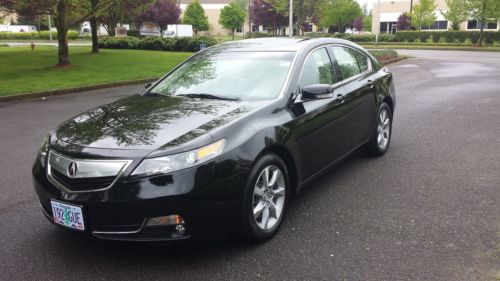 2012 acura tl black, navigation, leather, bluetooth.