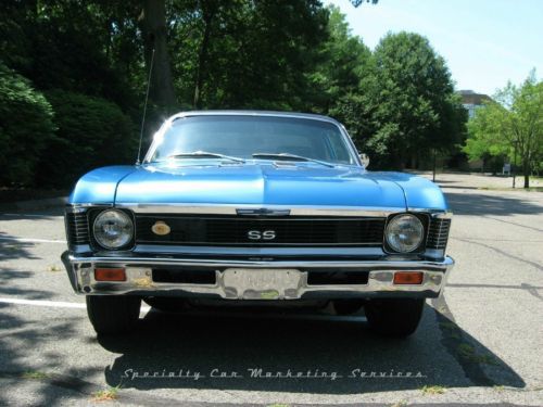 1969 chevy nova ss - l/78 396/375 - 4 speed - aaca jr. &amp; sr. awards - #s match