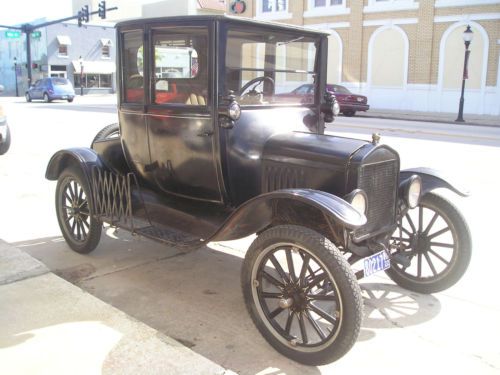 Used black model t coupe