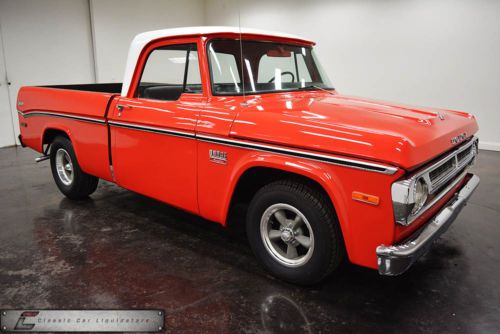 1970 dodge d100 adventurer pickup 318 727 automatic