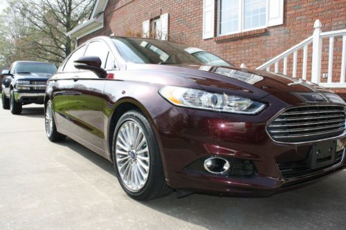 2013 ford fusion titanium sedan 4-door 2.0l ecoboost