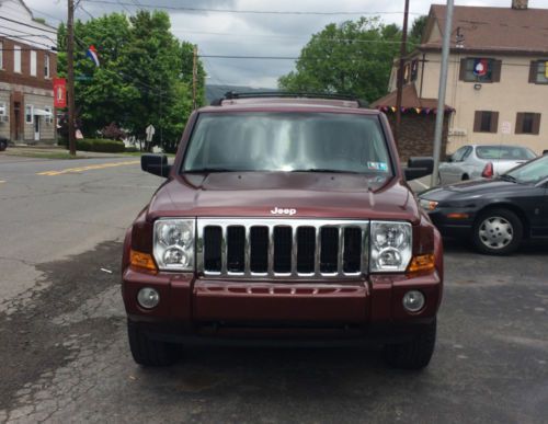 2007 jeep commander flex 3rd row dvd