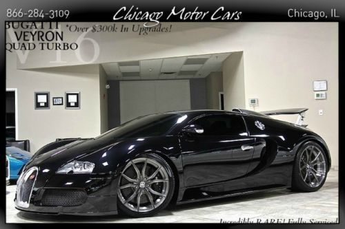 2006 bugatti veyron 1001 horsepower 8.0l quad-turbo w16 alcantara 253mph black