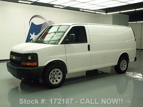 2011 chevy express cargo van 4.3l v6 air condition 87k texas direct auto