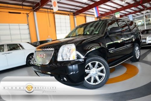 08 gmc yukon denali awd bose nav pdc cam 3rd row cpt sts rear dvd boards