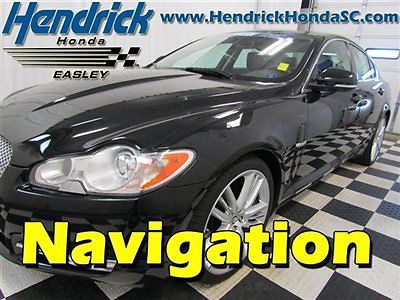 Jaguar xf supercharged v8 fully loaded navi overhead airbag xm sunroof heated