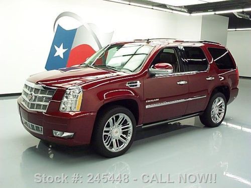 2010 cadillac escalade platinum awd sunroof nav dvd 19k texas direct auto