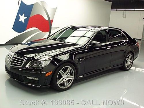 2010 mercedes-benz e63 amg p2 pano sunroof nav only 26k texas direct auto
