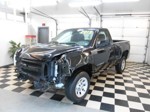 2013 Chevrolet Silverado Short box  24K NO RESERVE Salvage Damaged Rebuildable, image 2