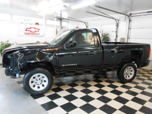 2013 Chevrolet Silverado Short box  24K NO RESERVE Salvage Damaged Rebuildable, image 4
