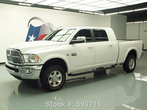 2011 dodge ram 2500 laramie mega 4x4 diesel nav dvd 55k texas direct auto