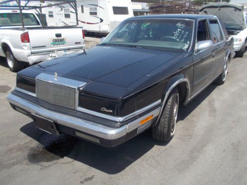 1989 chrysler new yorker, no reserve