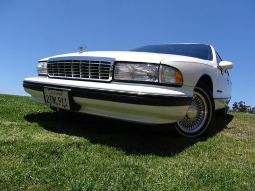 1991 chevrolet caprice classic sedan 4-door 5.0l