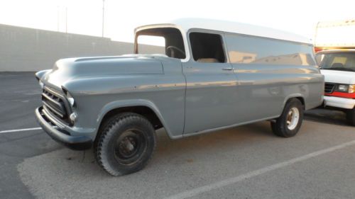 1957 chevrolet  panel truck base 3.8l