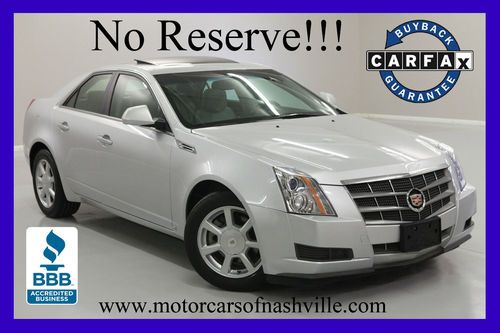 5-days *no reserve* '09 cts 3.6l auto pano roof bose warranty wholesale price