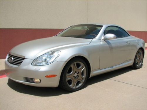 2002 lexus sc430 convertible, navigation, heated seats, many extras, only 70k