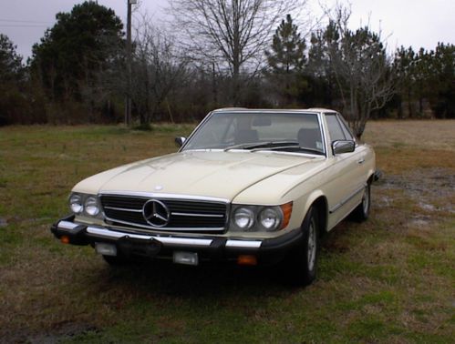 1980 mercedes-benz 450sl convertible 2-door 4.5l - gorgeous