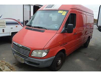 2003 daimler sprinter diesel cargo van, will not stay running, need repair , nr