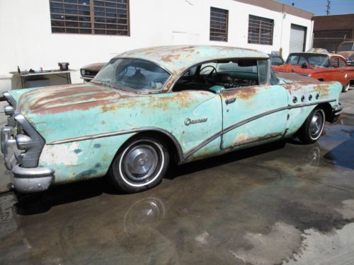 1955 buick original owner  california black plate barn find