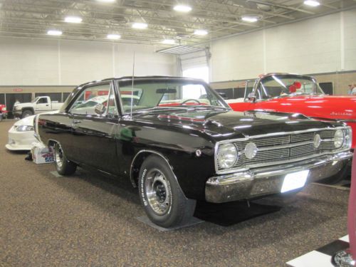 1968 dodge dart  black w/ white interior- restored 2 dr hardtop matching numbers