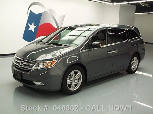 2013 honda odyssey touring sunroof nav dvd 8pass 22k mi texas direct auto