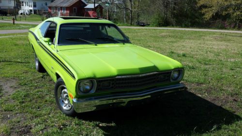 1973 plymouth duster 340 sunroof 4 sp spacesaver