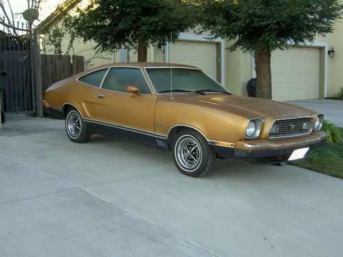 No reserve 1974 mustang ii
