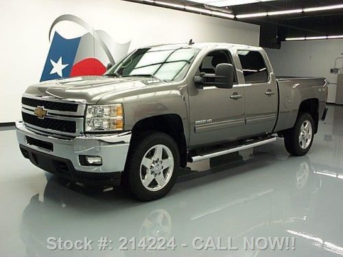 2012 chevy silverado 2500 ltz crew 4x4 diesel rear cam! texas direct auto