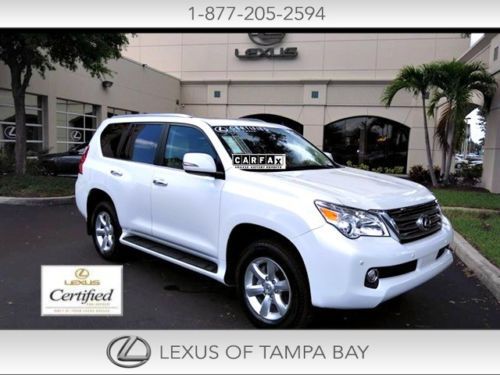 Lexus gx 460 50k mi 1 owner 4x4 navi rear cam heated leather sunroof tow