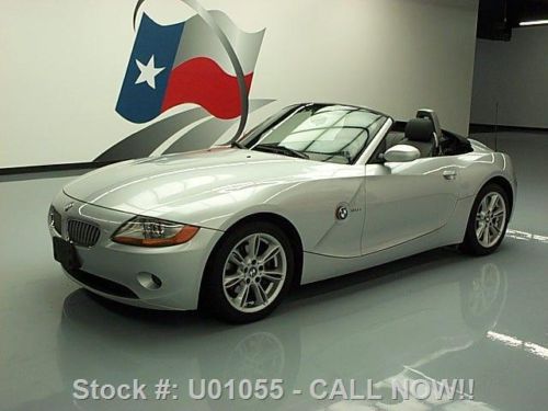 2003 bmw z4 3.0i roadster auto htd leather pwr roof 31k texas direct auto