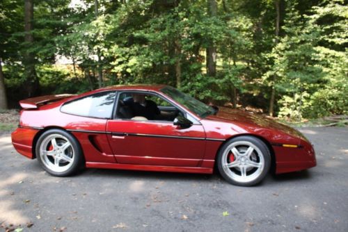 1988 pontiac fiero gt with 3800 supercharged engine - multi-award winner