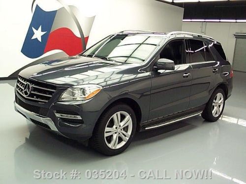 2012 mercedes-benz ml350 4matic awd sunroof nav 40k mi texas direct auto