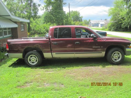 2000 dodge dakota slt crew cab pickup 4-door 3.9l