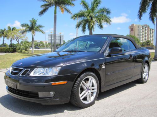 Florida 74k saab 9-3 2.0t convertible 60th anniversary leather super nice!!!