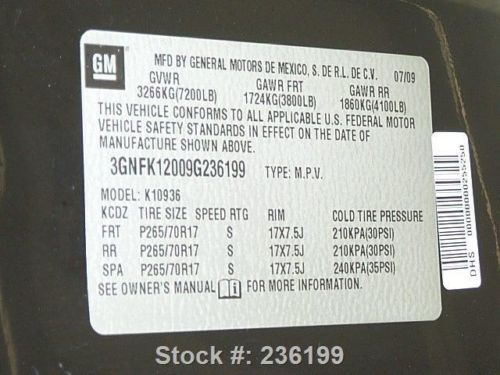 2009 CHEVY AVALANCHE 4X4 6-PASSENGER RUNNING BOARDS 67K TEXAS DIRECT AUTO, US $20,980.00, image 12