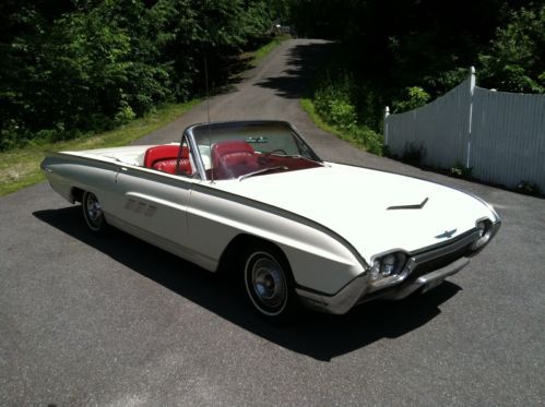 1963 ford thunderbird base convertible 2-door 6.4l