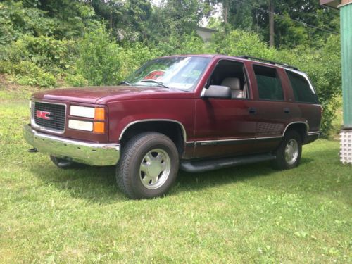 1999 gmc yukon sle sport utility 4-door 5.7l