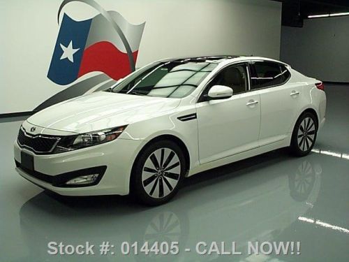 2012 kia optima ex turbo pano roof nav rear cam 28k mi texas direct auto