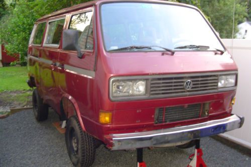 1987 vw vanagon syncro 4wd with optional rear locking differential
