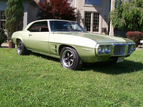 1969 pontiac firebird cpe. very nice.