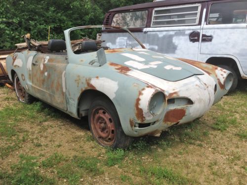 1970 vw karmann ghia convertible project vert