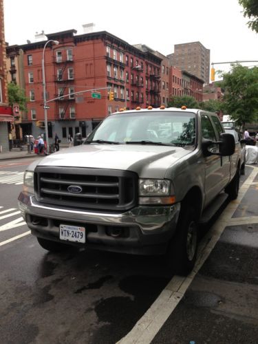 2004 ford f-250 super duty xl extended cab pickup 4-door 5.4l with cargo trailer