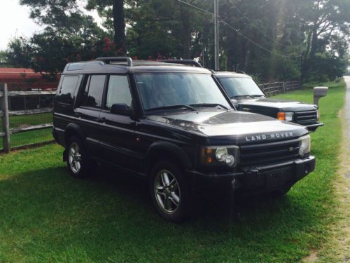 2004 land rover java black leather 130k