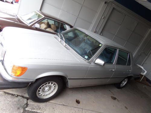 1980 Mercedes-Benz 450SEL Base Sedan 4-Door 4.5L SILVER, image 6