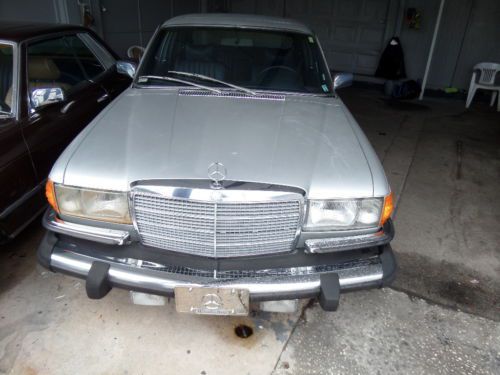 1980 Mercedes-Benz 450SEL Base Sedan 4-Door 4.5L SILVER, image 7