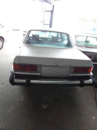 1980 Mercedes-Benz 450SEL Base Sedan 4-Door 4.5L SILVER, image 11